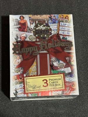 2025 Leaf Metal Happy Holidays Sealed Hobby Box FREE SHIPPING