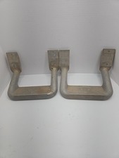 2 Vintage Carr Aluminum Truck Hoop Steps. 10 Die Cast Alloy. Jeep 4x4 Good 2 Vintage Carr Aluminum Truck Hoop Steps. 10 Die Cast Alloy. Jeep 4x4 Good