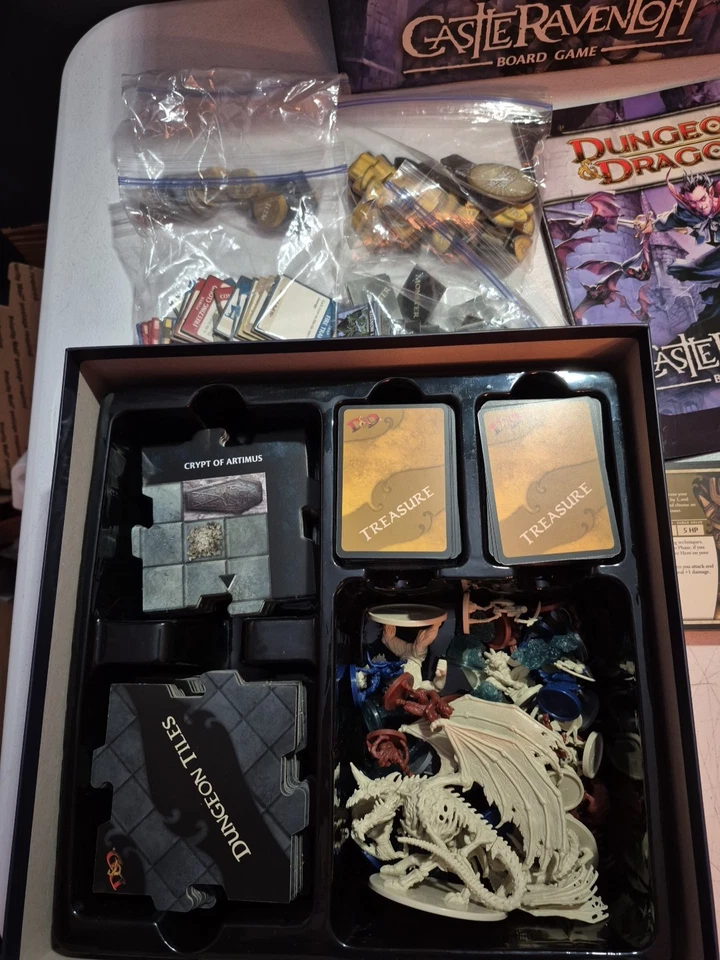 Castle Ravenloft Board Game D&D Dungeons Dragons NEAR COMPLETE - Gently Used - Image 3 of 4