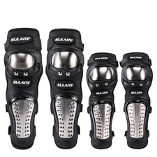 Pro Biker Motorcycle Knee Pads Bicycle Shin Armor Dirt Motocross Guards Protect