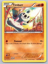 2011 POKEMON NOBLE VICTORIES TIMBURR 62/101 C NM A105789 FREE S&H on eBay