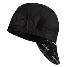 ARCCAPTAIN Reversible Welding Cap with Elastic Retractable Band, 7 3/4, Black