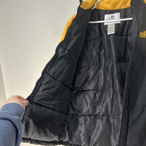 NFL Pittsburgh Steelers Coat Jacket Team Apparel Youth XL (14-16) Insulated - Picture 22 of 23
