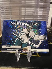 2023-24 Upper Deck #IN-14 Kaapo Kahkonen Instinctive Sparkle