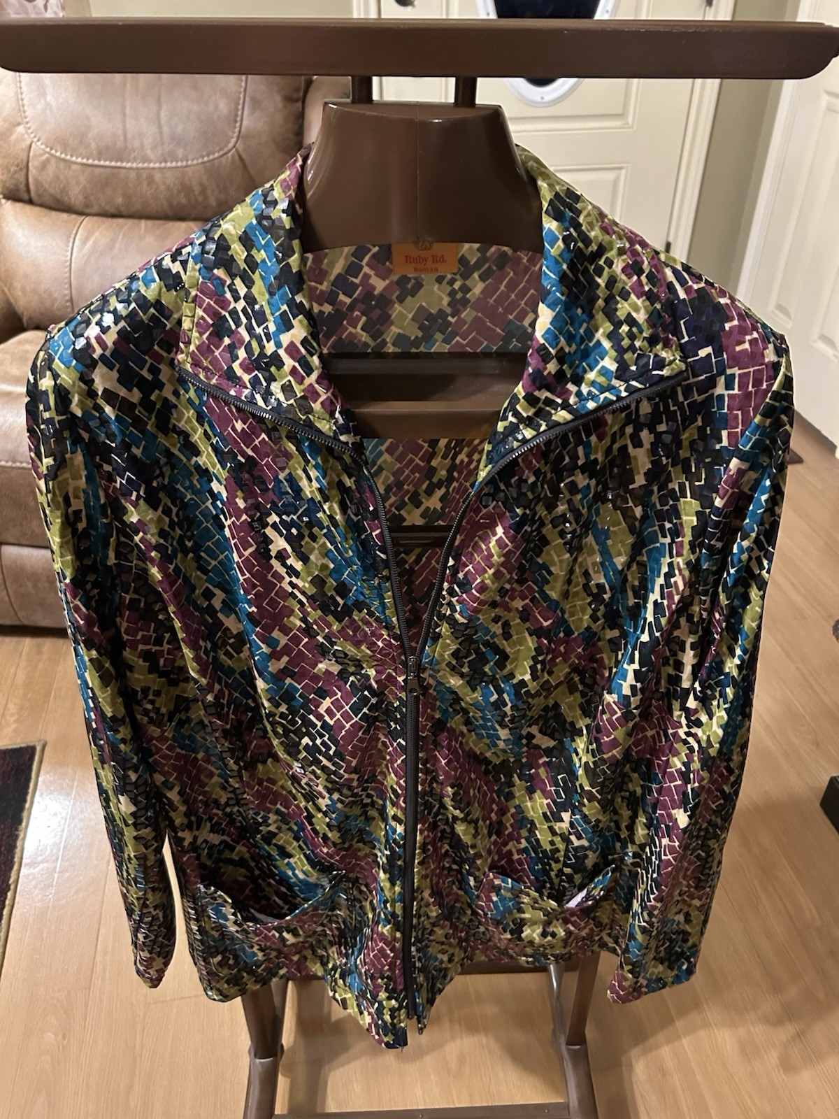 Ruby Rd. Women’s Blazer Lightweight Jacket Multi-… - image 11