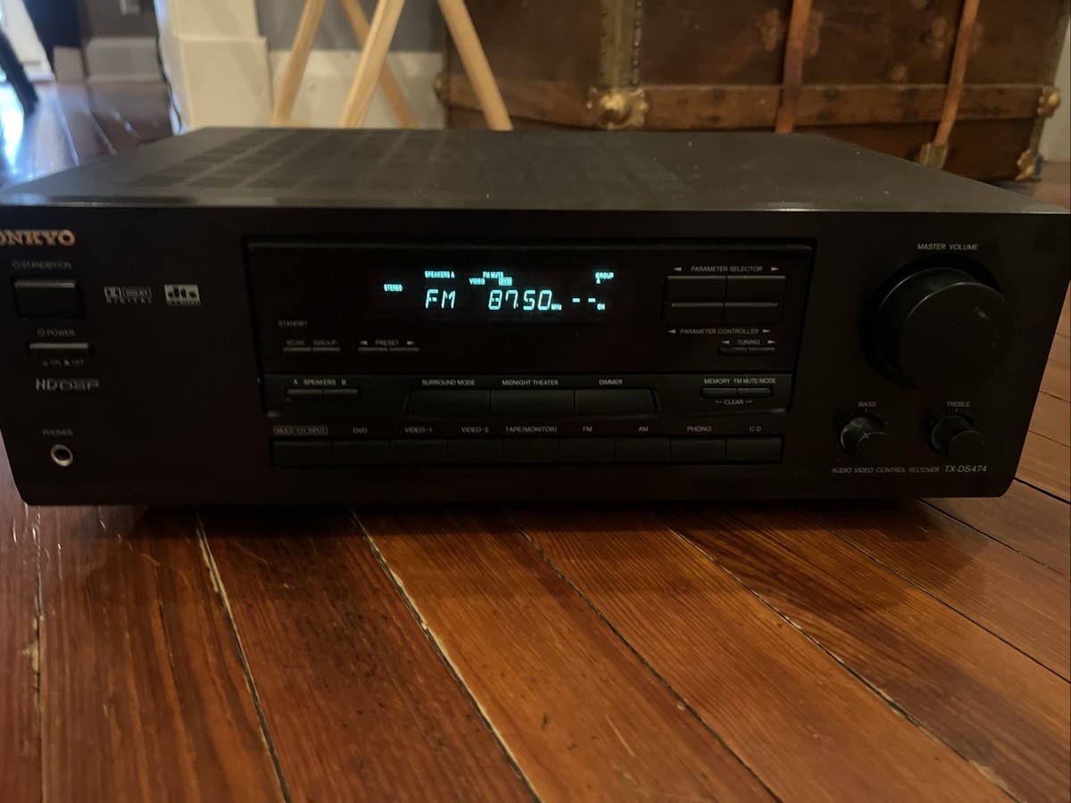 Onkyo オーディオ機器４台まとめ売り ONKYO TX-DS 474 A/V Surround Sound Stereo Receiver 5.1 - Tested | eBay