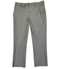 Greg Norman Golf Pants Men's 36x29 Gray Activewear Stretch Performance Preppy