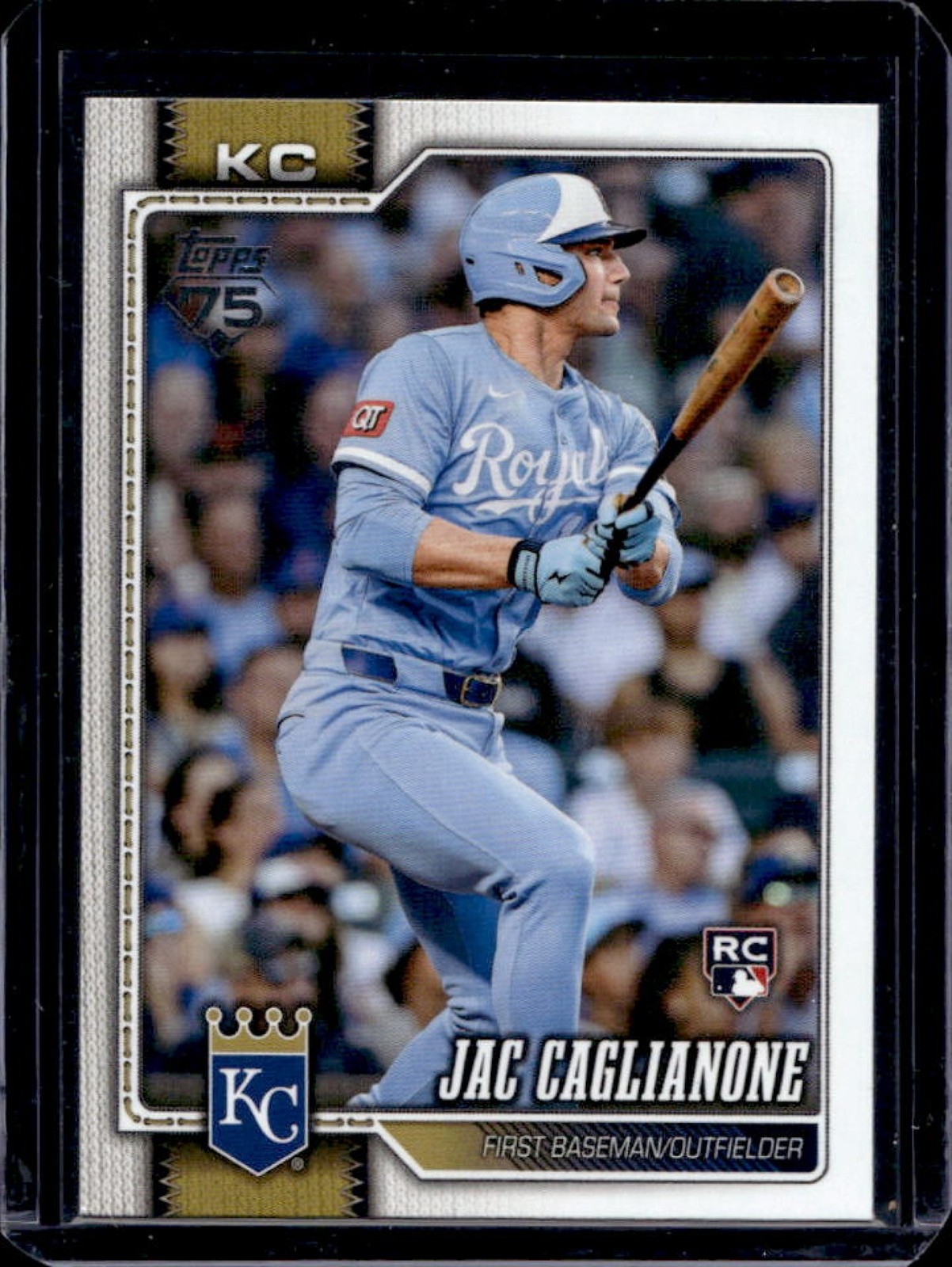 2026 Topps Jac Caglianone RC Rookie #138 Royals