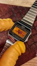 Full Red – Modified Watch Based on Casio A700 Slim Digital Red Display Valentine
