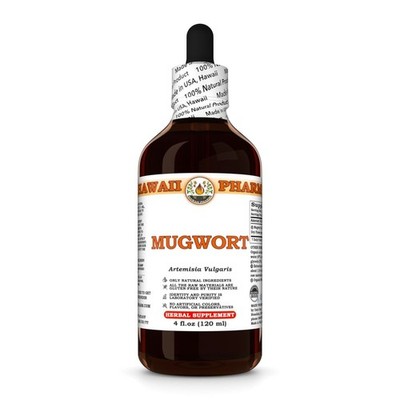 Mugwort (Artemisia Vulgaris) Tincture, Dried Flower Liquid Extract