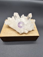 Amethyst,Donut 15mm Edelstein Anhänger.