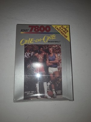 One-on-One Basketball   Atari 7800   Factory Sealed | Dr. J vs Larry Bird