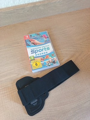 Nintendo Switch Sports Spiel Cartridge + Box + Beingurt - sehr guter Zustand - schneller Versand