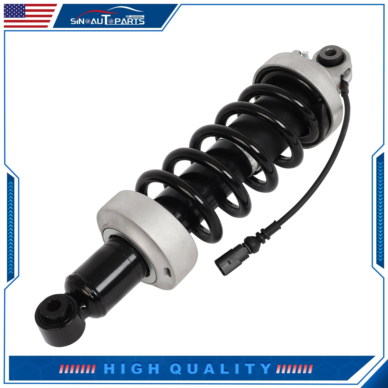Pair For 2007 2008 2009-2015 Audi R8 V8 V10 Shocks Rear Air Suspension Strut
