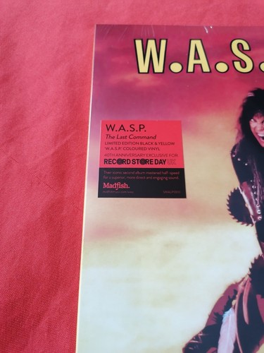 W.A.S.P. - The Last Command - ltd. black yellow Vinyl LP RSD25 - NEU WASP - Bild 3 von 3