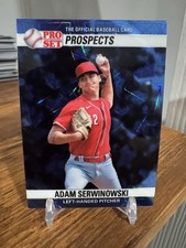 2026 Leaf Pro Set Metal Baseball Adam Serwinowski Prospect RC #1/1