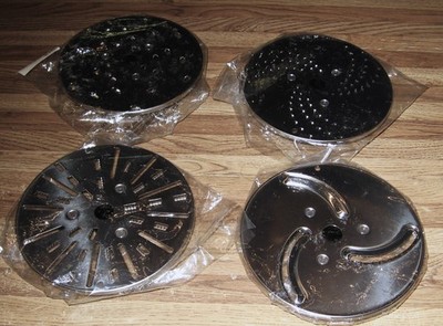 Pampered Chef 1527 Multi Grater & Slicer PART/REPLACEMENT FOUR BLADES ONLY/New
