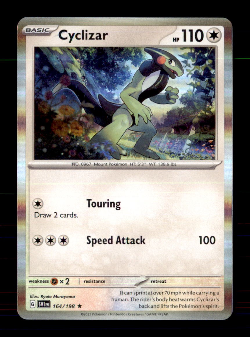 Cyclizar 127/142 Common Stellar Crown Pokemon Near Mint