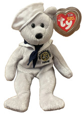 Ty Beanie Baby - RONNIE the Sailor Bear 8.5 Inch NEW MWMTs Stuffed Animal Toy