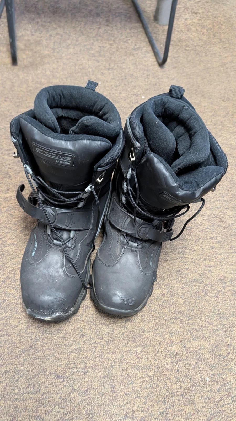 Used OEM Arctiva Mens Snowmobile Comp Boots Size 12