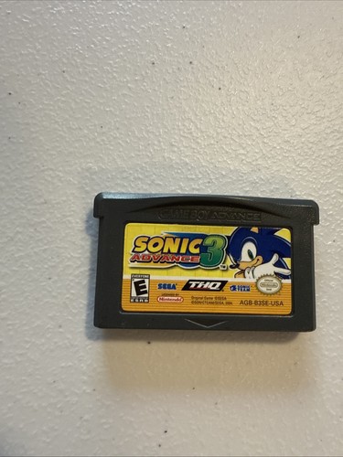 Sonic Advance 3 - Nintendo Gameboy Advance GBA - Tested - Authentic - Picture 2 of 6