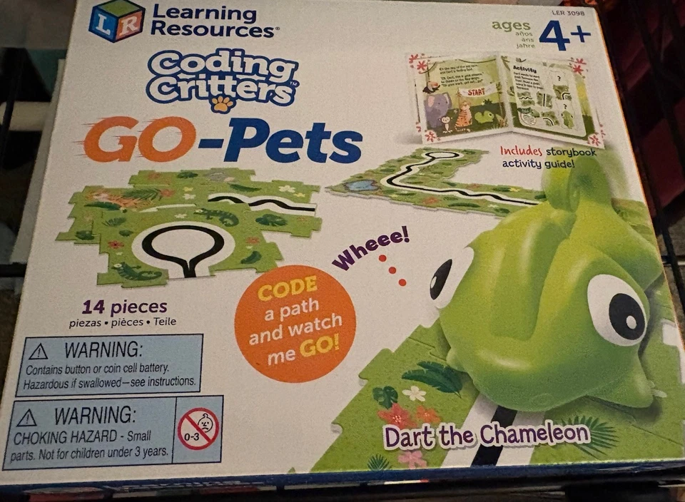 Juguete de aprendizaje Coding Critters Go-Pets Dart The Chameleon Foto 2 de 4