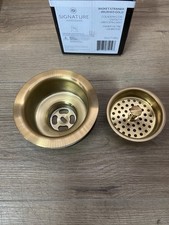 Signature Hardware SH171BG 3-1/2" Basket Strainer for Sinks up to 1"  *READ*