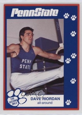 1993-94 The Second Mile Penn State Nittany Lions Winter Edition Dave Riordan 0q3