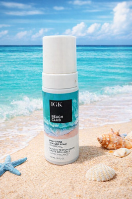Igk Beach Club High Shine Texture Foam Air-dry Style No-crunch Feel
