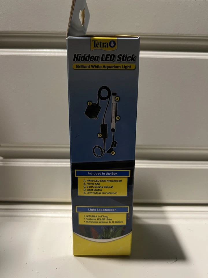 Tetra Hidden LED Light Stick for Aquarium 6" Brilliant White - Image 2 of 4