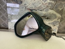 2005-2008 HONDA JAZZ LEFT SIDE WING DOOR MIRROR GREEN E4012176