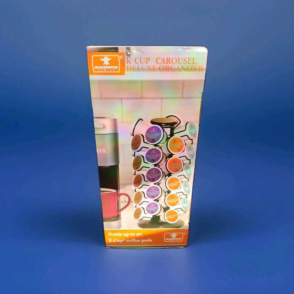 Blacksmith Family K Taza Carrusel Deluxe Organizador Cápsula de Café Almacenamiento Foto 2 de 4