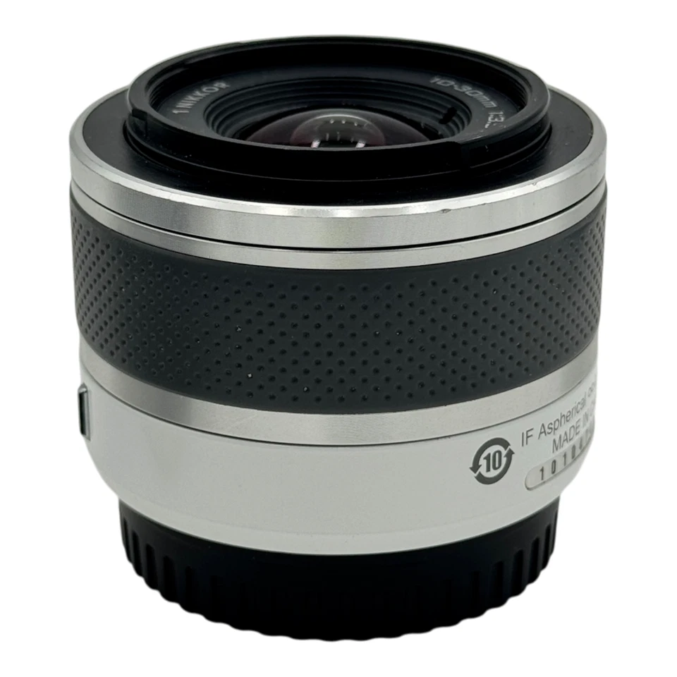 Nikon 1 VR 10-30mm 3.5-5.6 Objektiv 1-Mount Weiss Sehr gut Zoomobjektiv - Bild 3 von 4
