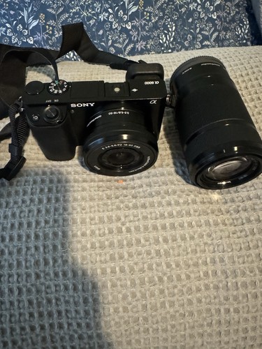 Sony A6000 Avec Double Zoom - Appareil Hybride Alpha - Occasion