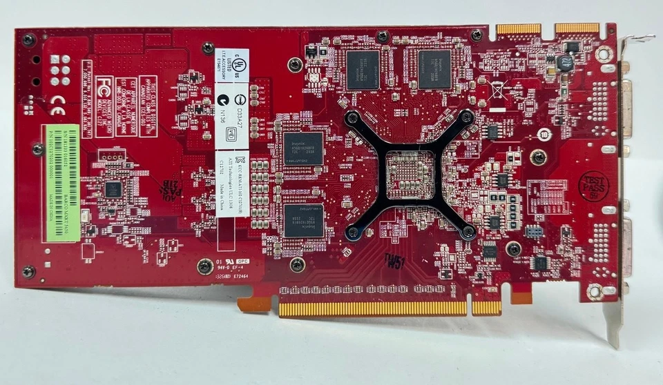 AMD FirePro V5800 1GB GDDR5 PCIe x16 2xDVI GPU Video Graphics Card C127, TESTED - Image 2 of 4