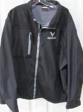 National Corvette Museum Jacket Men's 3XL Bowling Green black VGC C7 logo