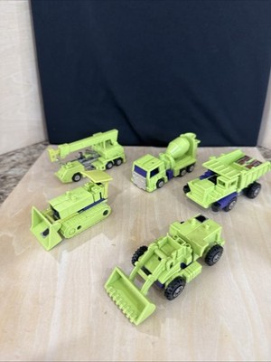 Hasbro 1985 Vintage Transformers G1 Constructicons Set Of 5 Action Figures