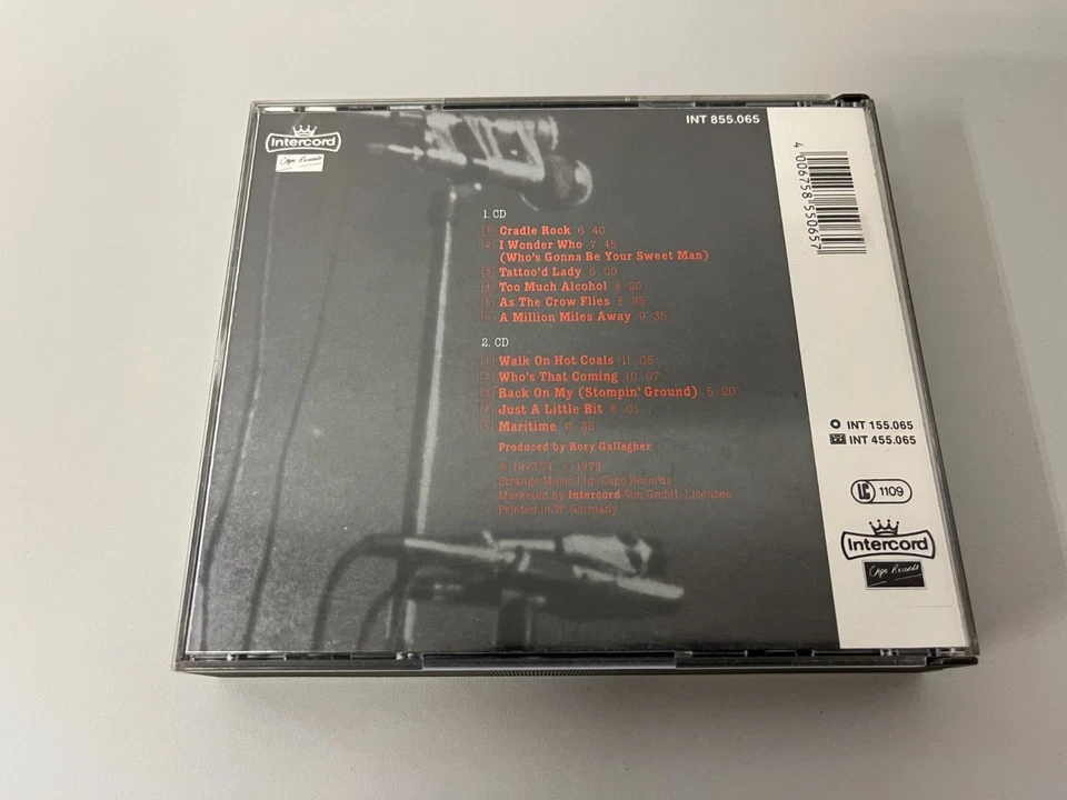 Rory Gallagher – Irish Tour - Doppel CD © 1974/89 (INT 855.065) - Bild 4 von 4