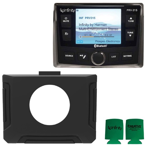 Infinity for Polaris RZR 14-18 PRV-315 Radio Polaris RZR Radio Mounting Kit