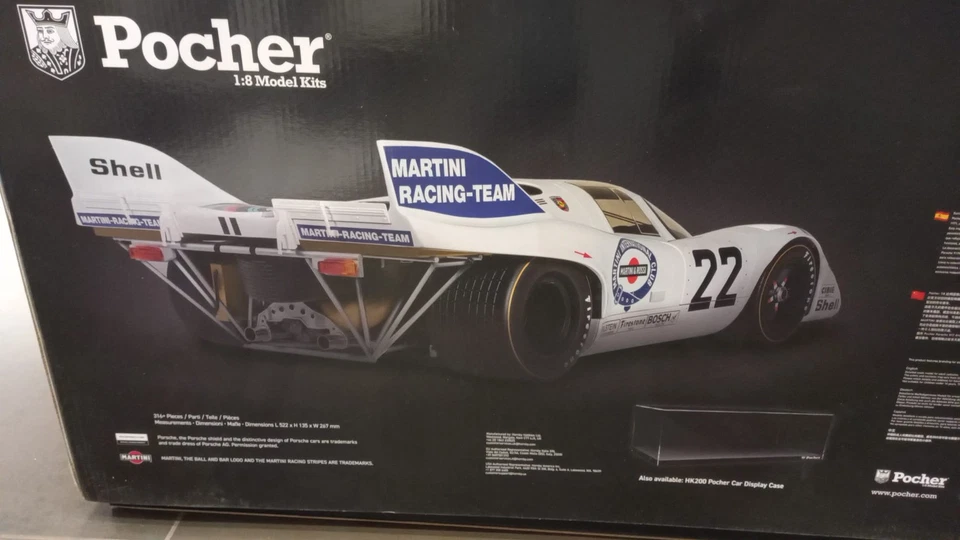 POCHK122 Pocher Porsche 917KH Martini 1/8 - Immagine 4 di 4