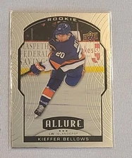 2020-21 Upper Deck Allure Hockey # 72 Kieffer Bellows RC