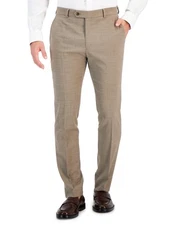 Tommy Hilfiger Modern-Fit Wool TH-Flex Stretch Suit Separates Pants MSRP $190