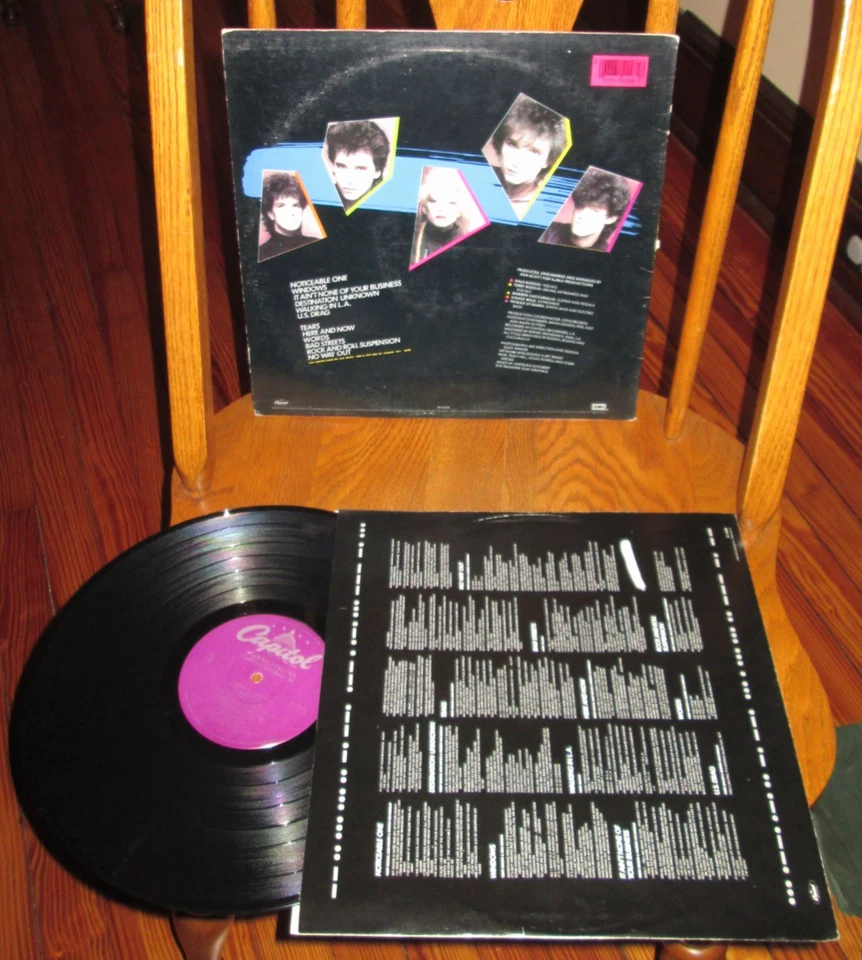 MISSING PERSONS SPRING SESSION M LP NEAR MINT CAPITOL VINYL NEW WAVE SYNTH POP - Image 2 of 4