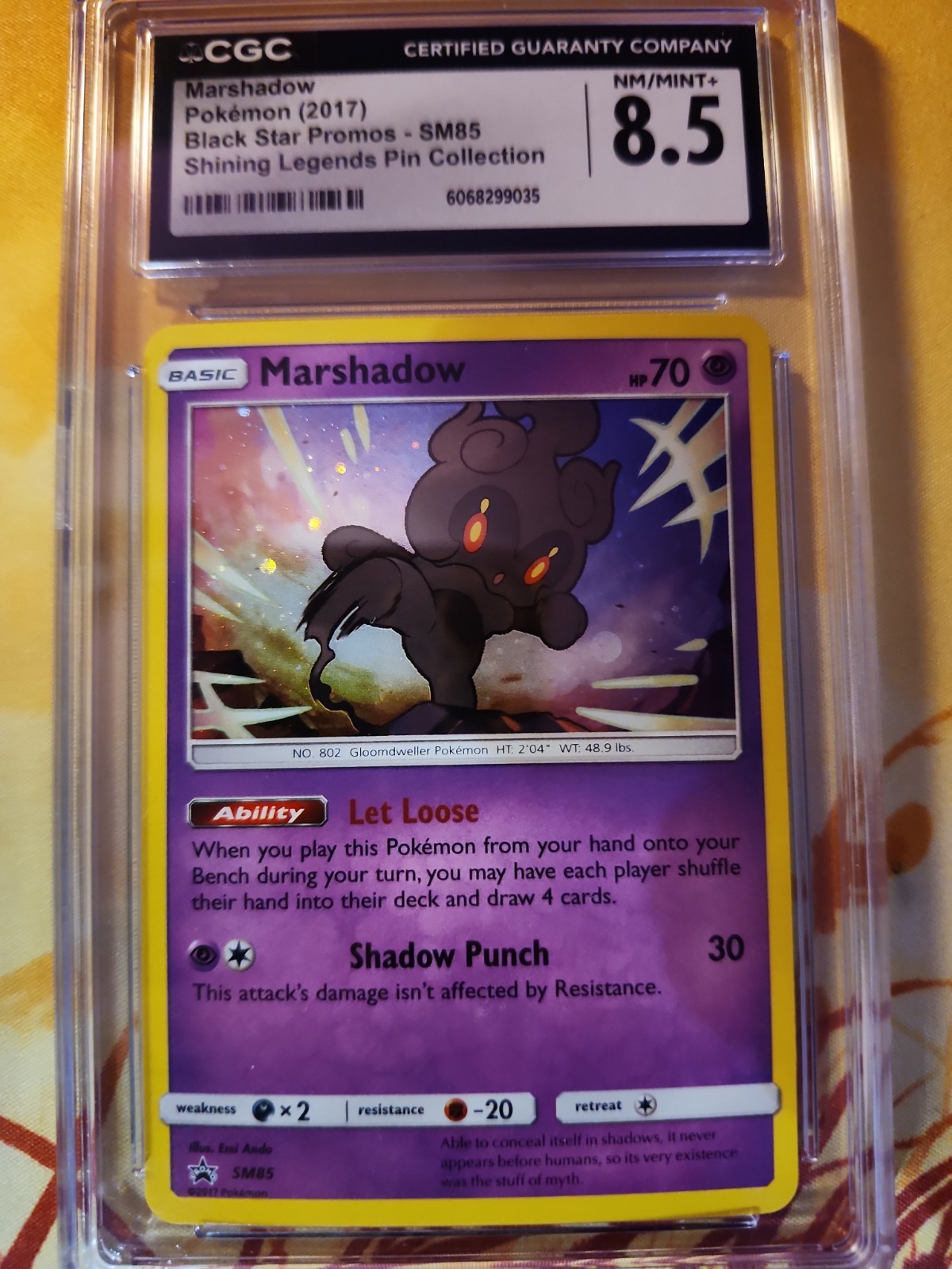 Marshadow SM85 Sm Holo