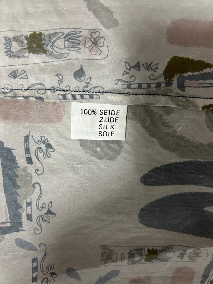 Yorn Boutique Kimono/ Bademantel Seide Grösse 44/46 - Bild 3 von 3