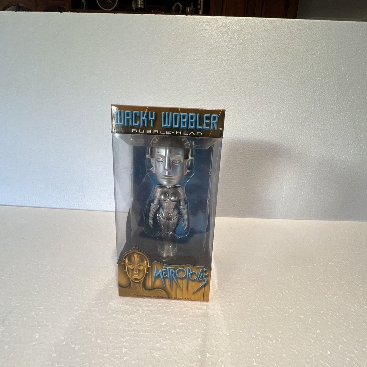 METROPOLIS - Maria Female Robot / Silver Funko Wacky Wobbler