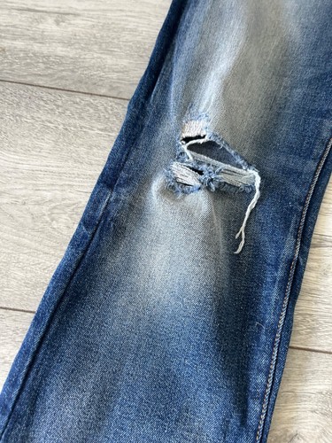 JEANS UOMO H&M SLIM FIT, VITA BASSA..BUTTON FLY..29/32.. - Foto 2 di 8