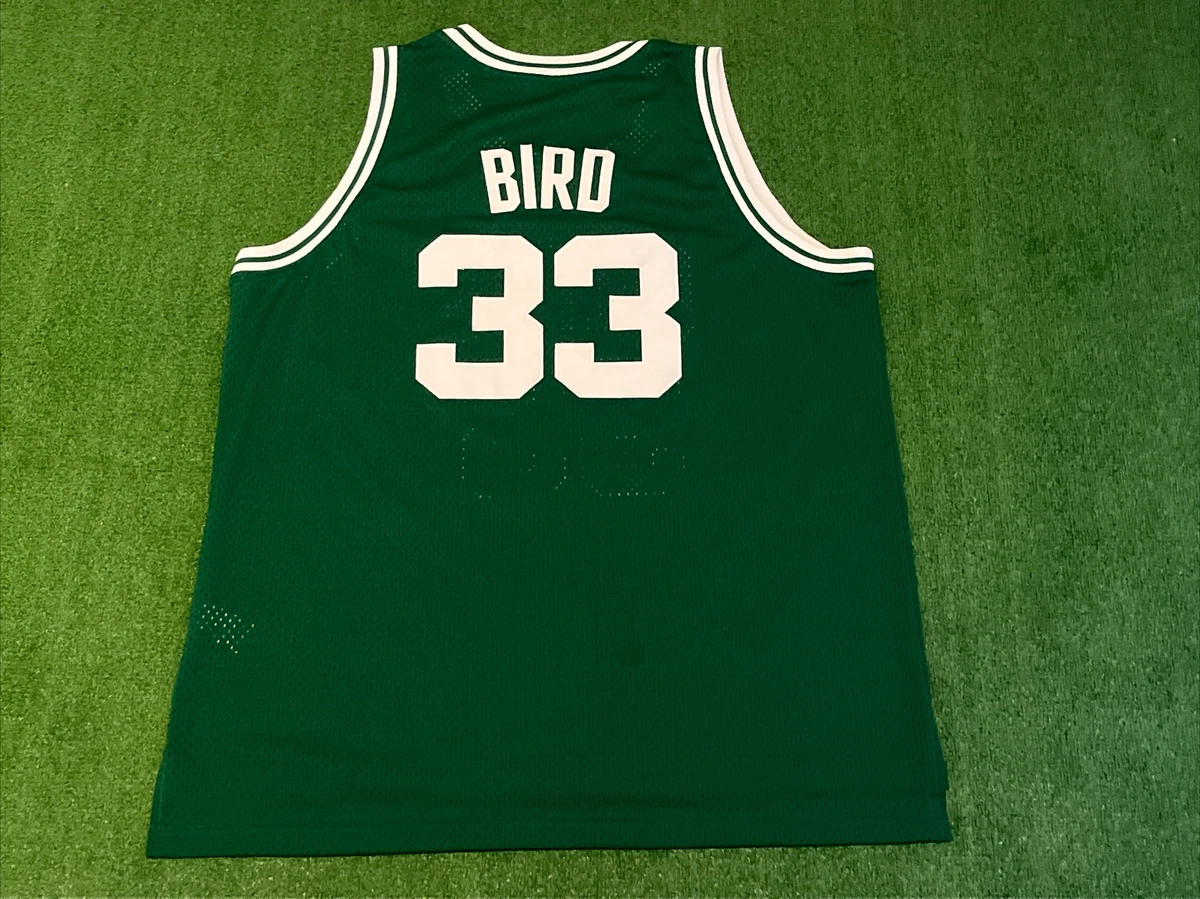 Larry Bird Boston Celtics Adidas Jersey Length +2 Hardwood