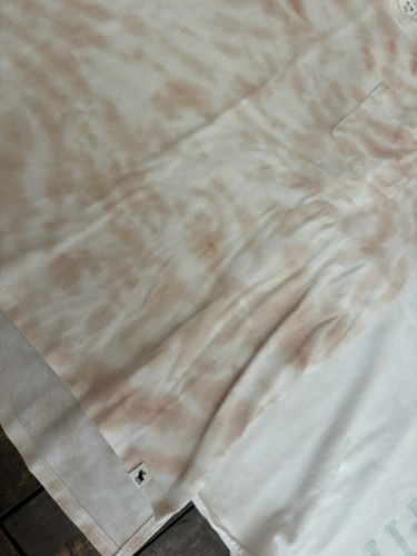 Abercrombie Kids Girls 15/16 Shirt Lot. Pink Tie Dye And White Logo Top (C) - Picture 4 of 15