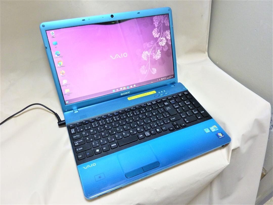 SONY ノートPC 15.5 VAIO VPCEB17FJ Core i3 □SONY VAIO VPCEB17FJ 15.5型 Windows 10 Corei3 BD 4GB/500GB